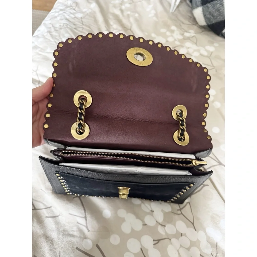 Coach Rivet Studded Bag Gorgeous - Picture 7 of 8